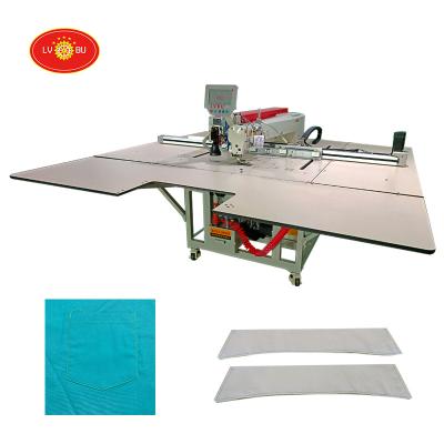 China LVBU-1390 Programmable Automatic Garment Factory Machinery CNC Sewing Machine Laser Cutting Sewing Machine for sale