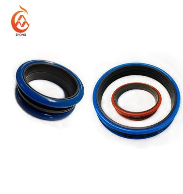 China NBR/HNBR/VMQ/FPM Alloy Casting Iron Mechanical Face Seal With NBR Ring for sale