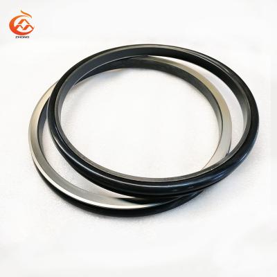 China Alloy Cast Iron Mechanical Face Seal For Armored Conveyor Size 228.5*200*38mm Seal Matching for sale