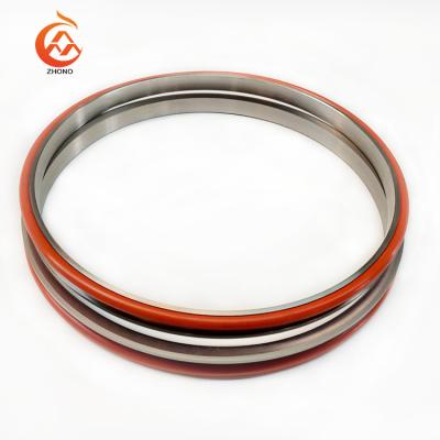 China Low Speed ​​Mechanical Alloy Casting Iron Face Seal 169*154*22mm With VMQ O Ring GNL0490 for sale