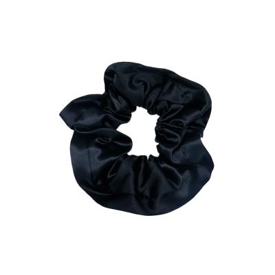 China Eco-friendly 100% silk cute headbands for women hair scrunchies simple hair care silk hair scrunchies for sale