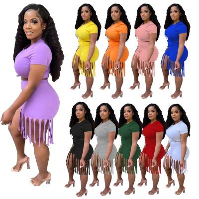 China XUYA Breathable High Quality Women Plus Size Women Clothing Short 5XL Two Piece Set for sale