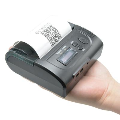 China Mini USB Receipt POS Thermal Printer Mobile 80mm Android Black And White Portable Printer for sale