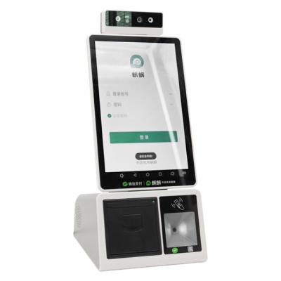 China Hot SDK CE Certified Desktop 10.1inch All In One Payment Kiosk Self Order Contact Kiosk Restaurant Kiosk Self Service Payment Machine for sale