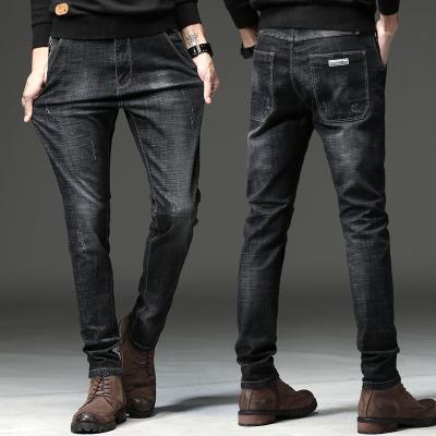 China Sustainable Mens Jeans 2021 Mens Slim Stretch Pants Trend for sale