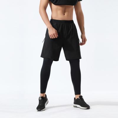 China Anti-Static Mens Leisure Quick Drying Elastic Running Fitness Running Pants for sale