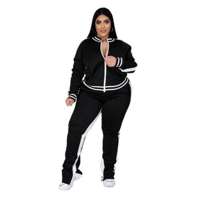 China Full China Factory Seller Plus Size Solid Color Basketball Active Wear 2 Piece Set for sale