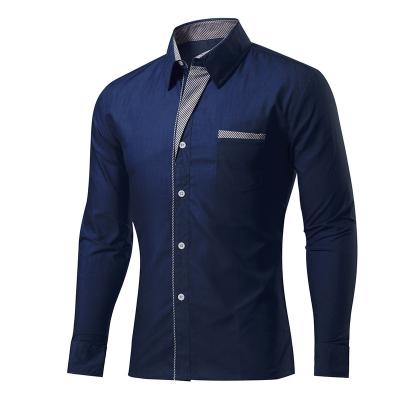 China Sustainable Men's Slim Fit T-Shirt Men's Long Sleeve Shirt Men's Long Sleeve Shirt for sale