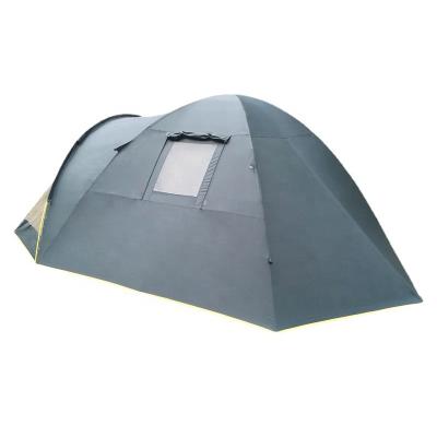 China Camouflage Game 2021 Outdoor Camping Grass Beach Double Layer / Field Advanced Oxford Cloth Material Gray Tent Folding Automatic Instant Instant for sale