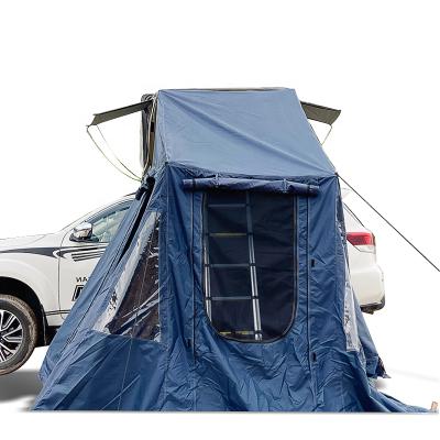 China Camouflage Game/Field The Factory 4x4 Truck Motorhome Roof Top Tent Car Roof Top Tent Family Side Rise Tent for sale