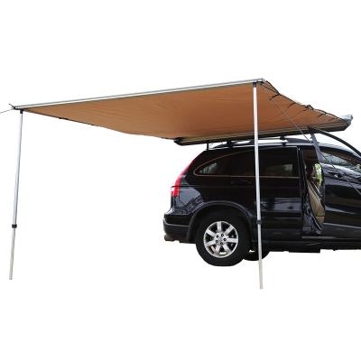 China Factory Supply Good Price Diagonal Bracing Type Car Side Awning Roof Top Pull Up Awning Shelter for sale