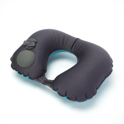 China Inflatable Outdoor Activities Travel Outdoor Camping Pillow, Compact, Comfortable, Ergonomic Inflatable U-Shaped Pillow for sale