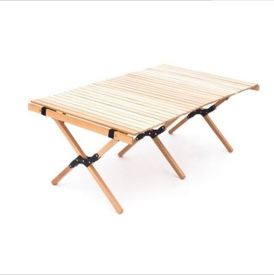 China Modern outdoor folding outdoor camping table garden omelet portable solid wood picnic table for sale