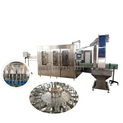 China Automatic Beverage Capping Labeling Machine Ore And Water Filling Production Line for sale