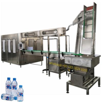 China Mini Beverage Aquatic Plant Mineral Filling Production Line, Drinking Water Bottling Plant for sale