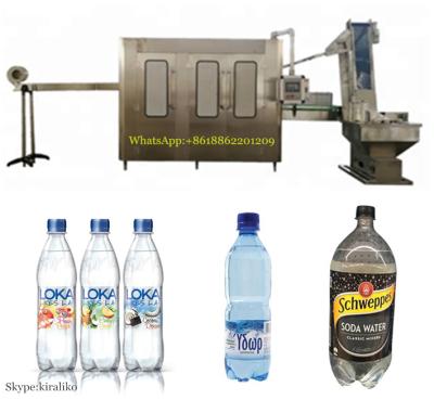 China Beverage Carbonated Monobloc Washing-Filling-Capping Machine Dubai , Soda Water Production Beverage CO2 Machine for sale