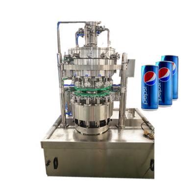 China Automatic Aluminum Carbonated Beverage Can Making Machine E Liquid Filling Machine for sale