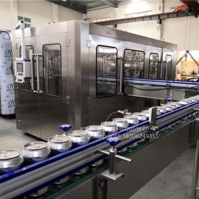 China Automatic Beverage Aluminum Can Beer Canning Machine Production Line, Energy Drink Filling Sealing Machine for sale