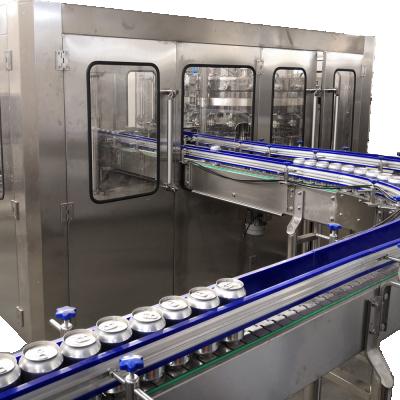 China Popular High Speed ​​Rotary Beverage Canning Filling Machine 250ml 330ml, Energy Drink Canning Plant for sale