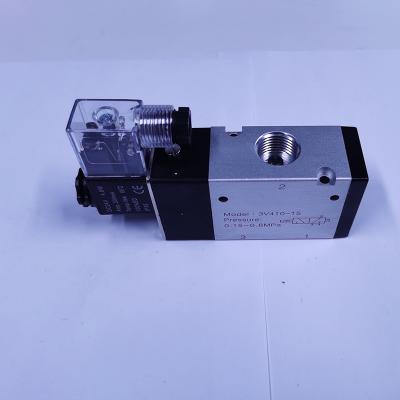 China General 3V Series 3/2 Way Pneumatic Control Solenoid Aluminum Directional Control Valve 1/4