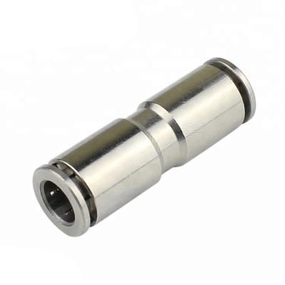 China Pneumatic Push Fit Connector MPU8 Brass Push To Connect Quick Release Fitting for sale