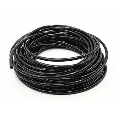 China Plastic Accept Customization PU1280-100BK Plastic Black 100m Many Colors Air Tubing Plastic PU Hose for sale