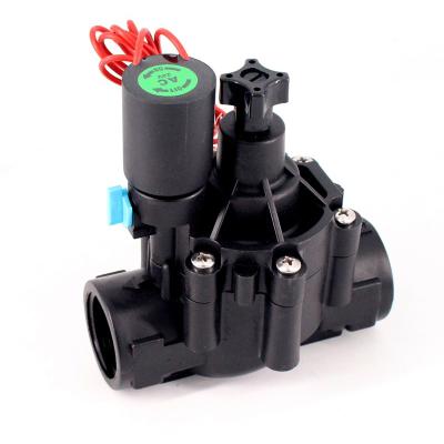 China General DN25 Irrigation Magnetic Locking Solenoid Valve With Open And Close Manual Control 12v 24v Voltage for sale