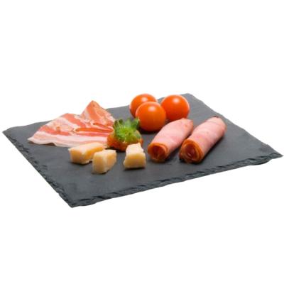 China Factory direct sales disposable natural slate dish slate stone cheese board for sale