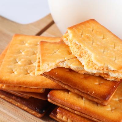 China Natural Hot Selling Wholesale Cardy Amazon Cheese Biscuits Cheese Lemon Sandwich Cookie for sale