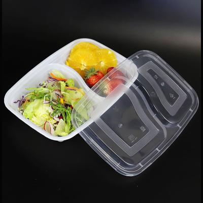 China Wholesale Disposable Eco-Friendly Transparent Salad Containers Microwavable Take Out Restaurant Take Out Salad Containers for sale