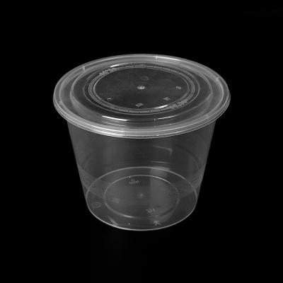 China 1500ml/1750ml Disposable Bowls Disposable Paper Container Soup Takeout Package With Plastic Lid for sale