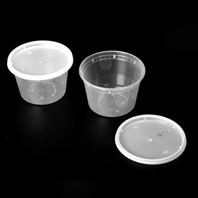 China Disposable Eco Friendly Food Grade PP Plastic Microwave Safe Soup Bowl for sale