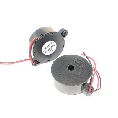 China Electric Noisy Appliances 42*16mm Beach Vehicle Used Parking Pulse Tone Reverse Alarm Buzzer 12V Piezo Siren Electronic Buzzer for sale