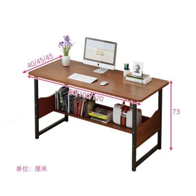 China (Size) Adjustable Modern Simple Solid Wood Student Learning Table Study Book Desk Workroom Table Computer Desk for sale