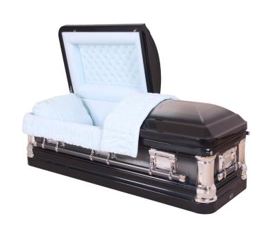 China American Style Metal Coffin LOW PRICE METAL COFFIN AND COFFIN OR WOODEN COFFIN FOR FUNERAL for sale