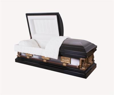 China American style Lz casket, American style casket, black color casket/wooden casket/wooden casket for sale