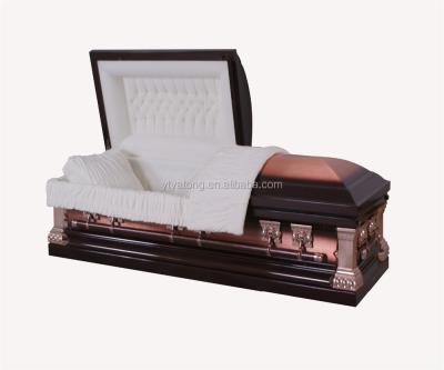 China AMERICAN AMERICAN STYLE COFFINS FOR BURIAL AND CREMATION for sale