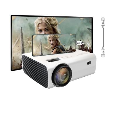 China Support 1080P/Eye protection/360Â ° Surround / Stereo 16.7million colors FULL HD multimedia home theater projectors portable smart led projector mini X36 video transmission 4k for sale