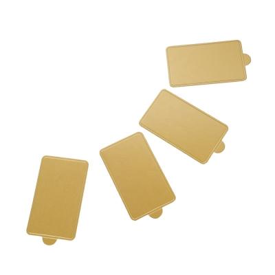 China Greaseproof Round and Square Desserts 1mm2mm3mm Mini Paper Disposable Cake Boards for sale