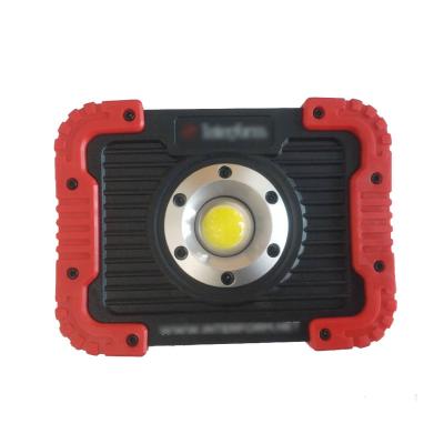 China Industrial Magnetic Base COB LED Flood Work Light Powered By 4AA Or Li-ion for sale