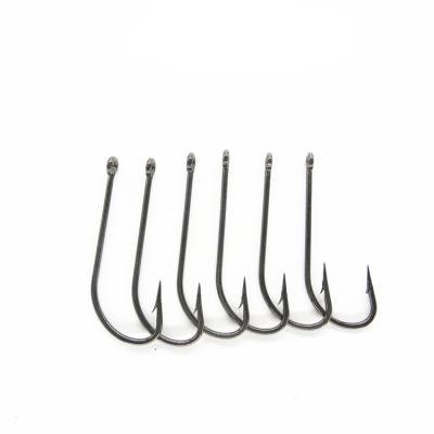 China Sea Fishing High Carbon Steel White Nickel 8216 Fish Hook For Fishing for sale