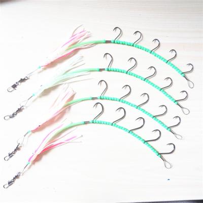 China Octopus beak hairtail high carbon steel china whole sale grades all fresh saltwater hooks for fishing for sale