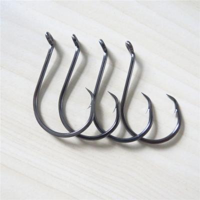 China Best Selling High Carbon Steel Whole Circle Cool Saltwater Octopus Beak 8208 Porcelain Hooks For Fishing for sale