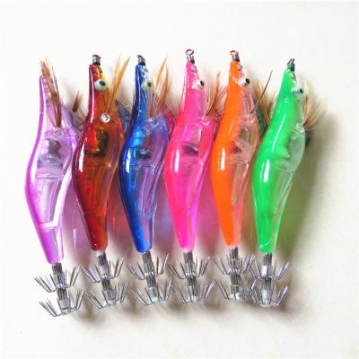 China Bright Blue Orange Lit Automatic Pink Green Red Sea Fishing Jigging Squid Hooks For Fishing Squid for sale