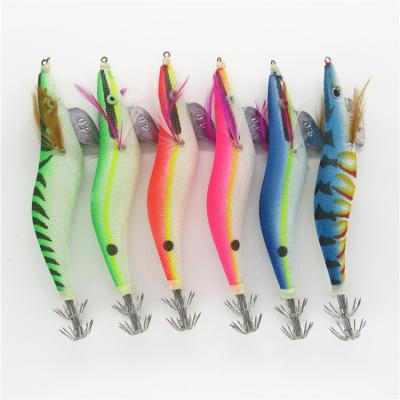 China Sea Fishing 4.0# 3.5# 3.0# 2.5# 2.0# 1.5# Jigs Hooks Lures for Squid Fishing for sale