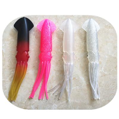 China Fishing 15cm transparent sweet squid syphilis for sale