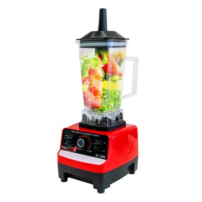 China 2 Cups 3000w 2L Multifunction Smoothie Industrial Commercial Silver Peak Blender 4500w for sale