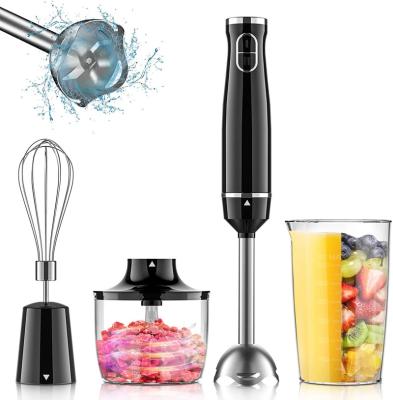 China 5-in-1 1000W 12 Speed ​​Multifunctional Chopper Hand Electric Immersion Stick Fruit Blender and Blender for sale