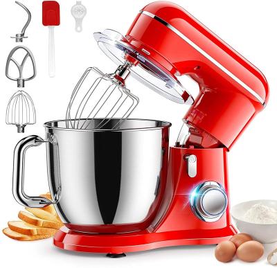 China Tilt Head Design 5.5 Multifunctional 6.5 Liter Dough Mixer Grinder Electric Cake Kitchen Stand Food Mixer for sale