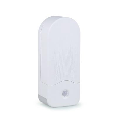 China Waterless Wireless Rechargeable Motion Sensor Plug In Wall Mounted Scent Oil Aroma Waterless Diffuser for sale